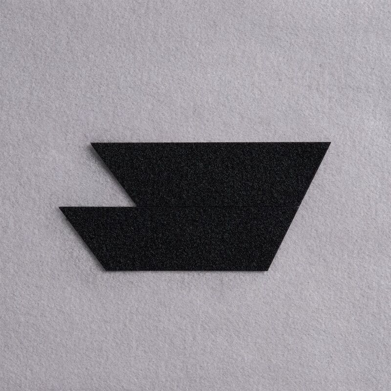 Основа Velkro M для крепления шевронов на липучке, черная арт.17641.30