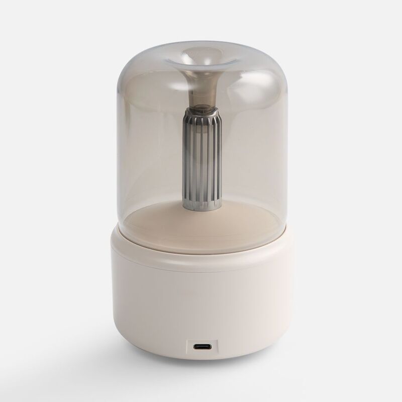 Увлажнитель-ароматизатор с подсветкой mistFlicker, молочно-белый арт.16392.60