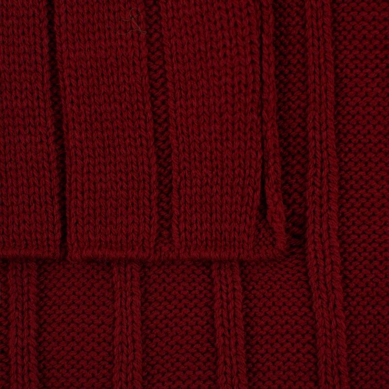 Плед Tressa, красный (бордовый) арт.19622.56