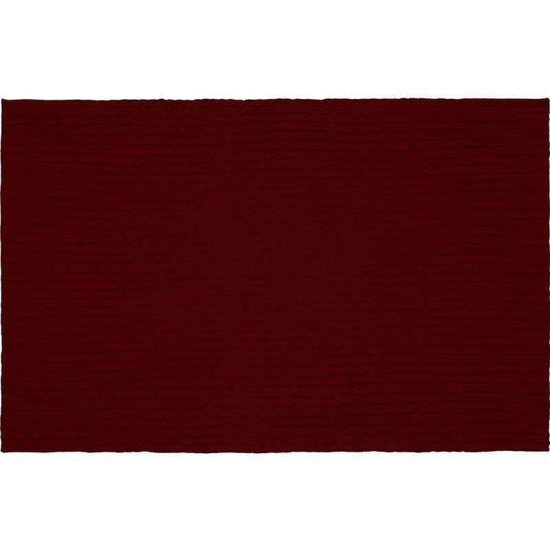 Плед Tressa, красный (бордовый) арт.19622.56