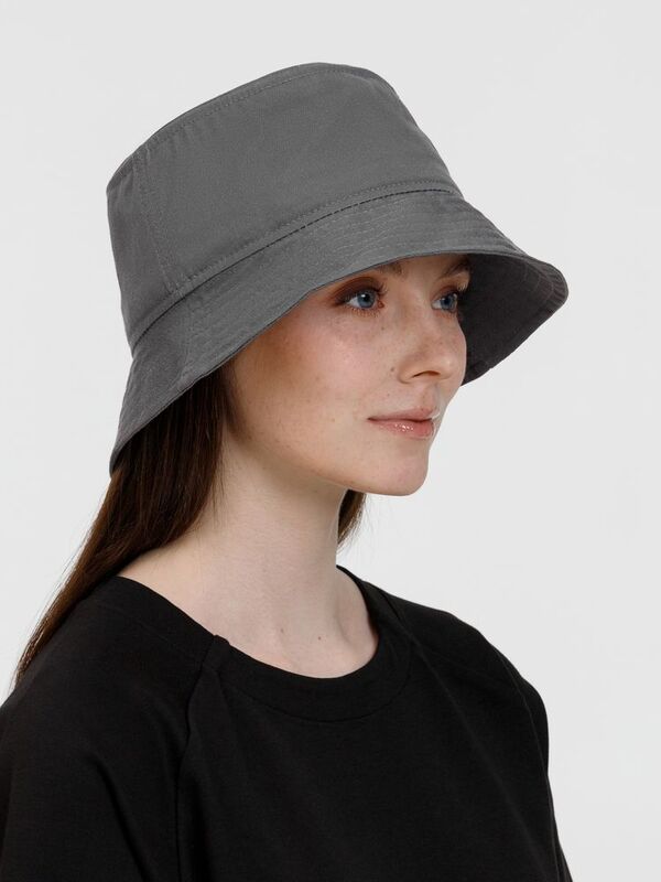 Панама Challenge, темно-серая (серо-стальная) арт.16408.13