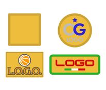 Шеврон из габардина Gabo S, желтый арт.18311.80