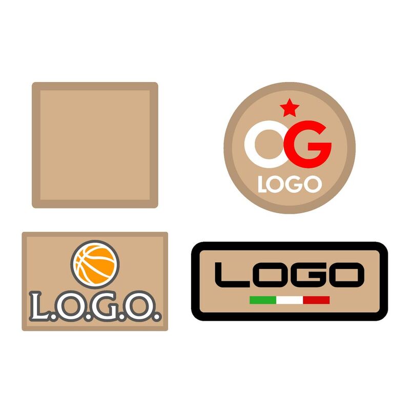 Шеврон из габардина Gabo S, бежевый арт.18311.16