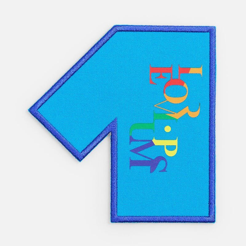 Шеврон из габардина Gabo M, голубой арт.18312.14