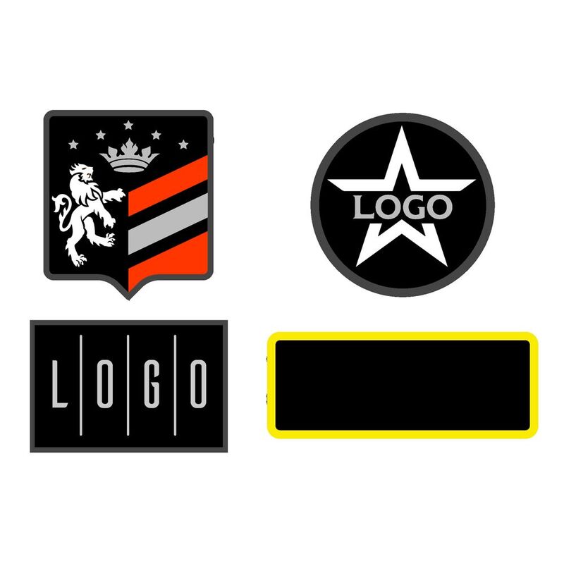 Шеврон из габардина Gabo M, черный арт.18312.30