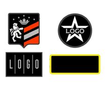 Шеврон из габардина Gabo M, черный арт.18312.30