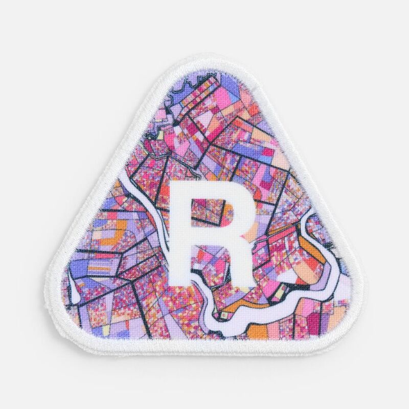 Шеврон из габардина Gabo L, белый арт.18313.60