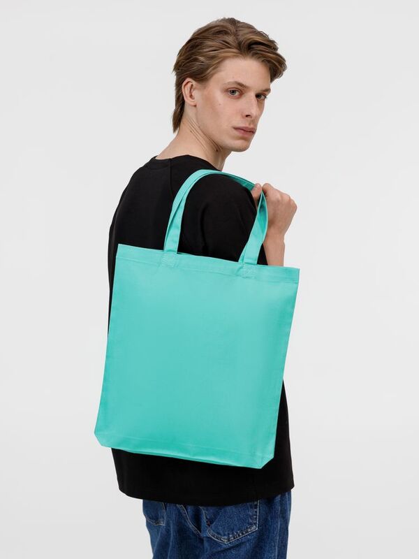 Холщовая сумка Avoska, бирюзовая арт.11293.43