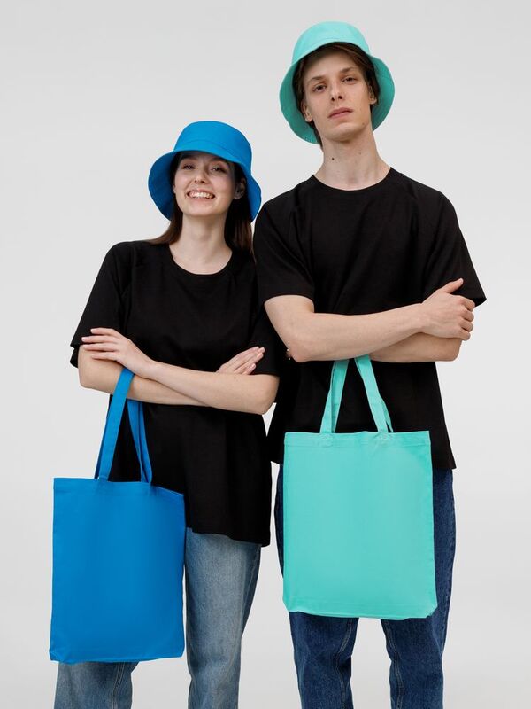 Холщовая сумка Avoska, бирюзовая арт.11293.43