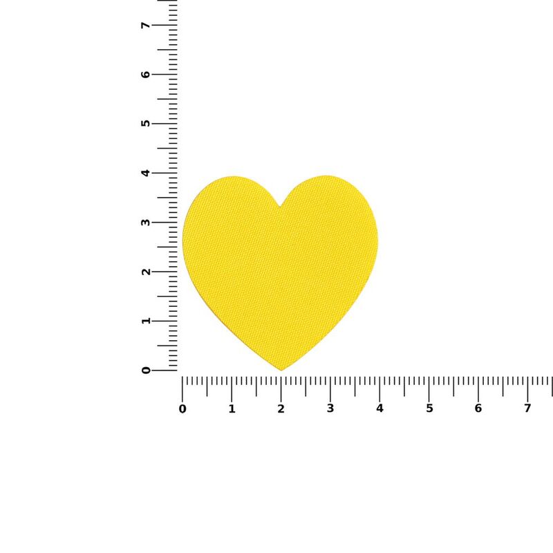 Наклейка тканевая Lunga Cor, M, желтая арт.17864.80