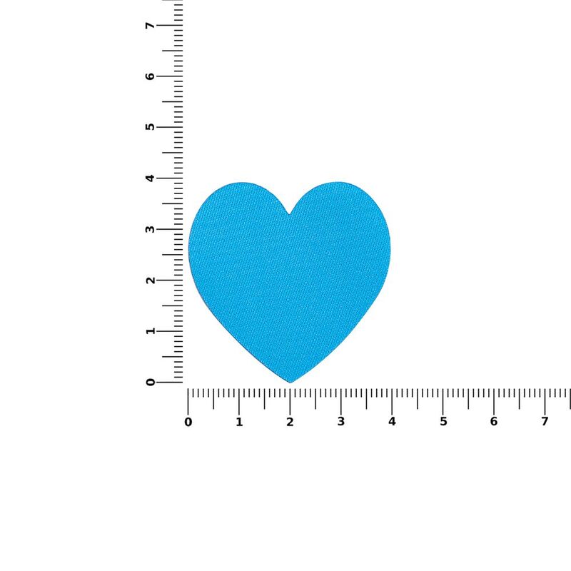 Наклейка тканевая Lunga Cor, M, голубая арт.17864.14