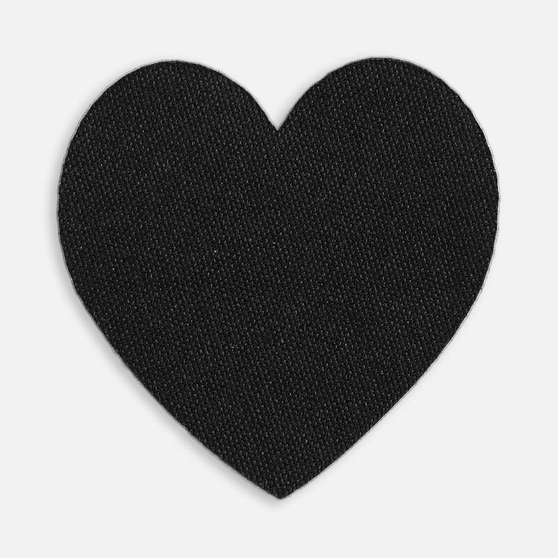 Наклейка тканевая Lunga Cor, M, черная арт.17864.30