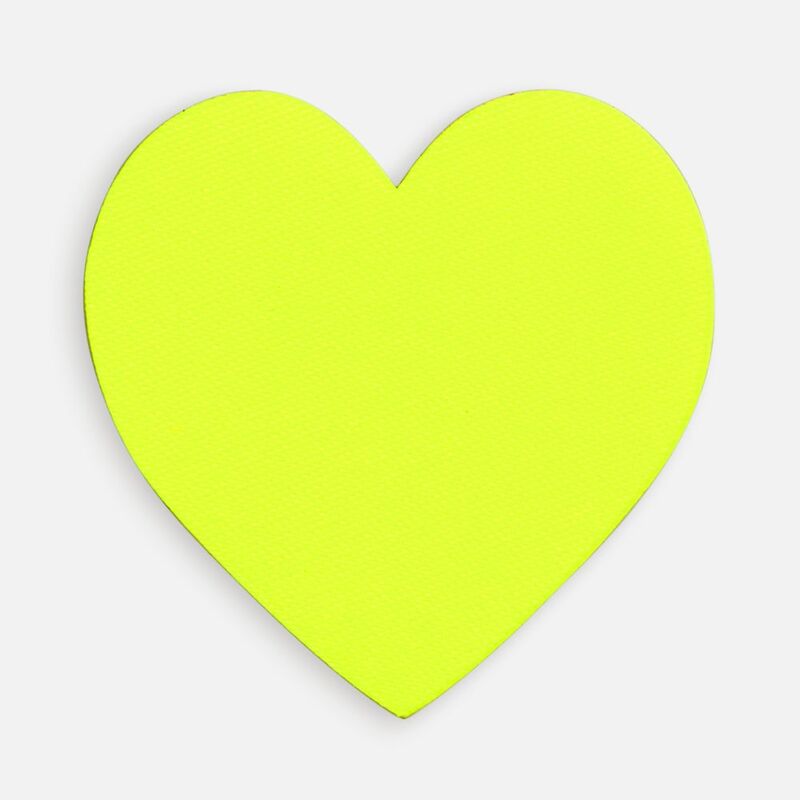 Наклейка тканевая Lunga Cor, M, желтый неон арт.17864.89