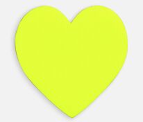 Наклейка тканевая Lunga Cor, M, желтый неон арт.17864.89