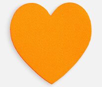 Наклейка тканевая Lunga Cor, M, оранжевый неон арт.17864.22