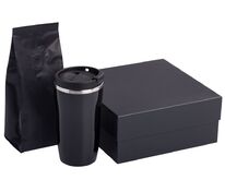 Набор Grain: термостакан и кофе, черный арт.3395.30