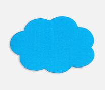 Наклейка тканевая Lunga Calum, L, голубая арт.17865.14