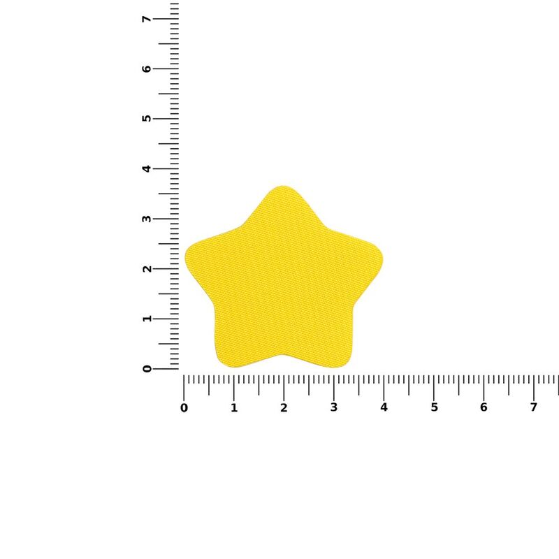 Наклейка тканевая Lunga Bial, M, желтая арт.17866.80