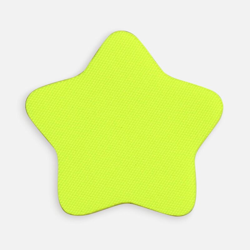 Наклейка тканевая Lunga Bial, M, желтый неон арт.17866.89