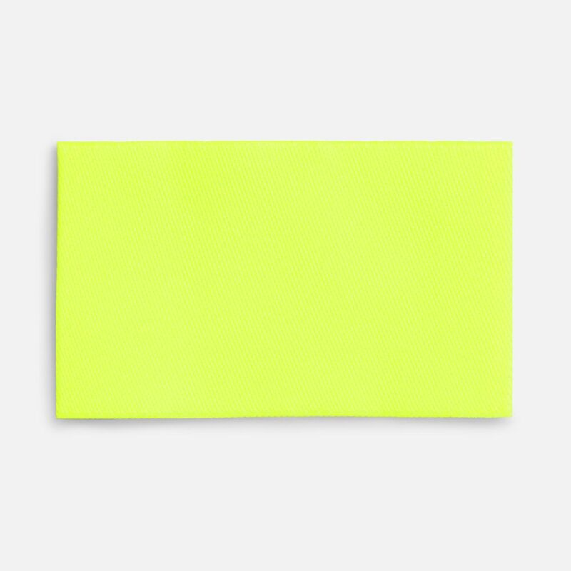 Лейбл тканевый Epsilon, M, желтый неон арт.17867.89