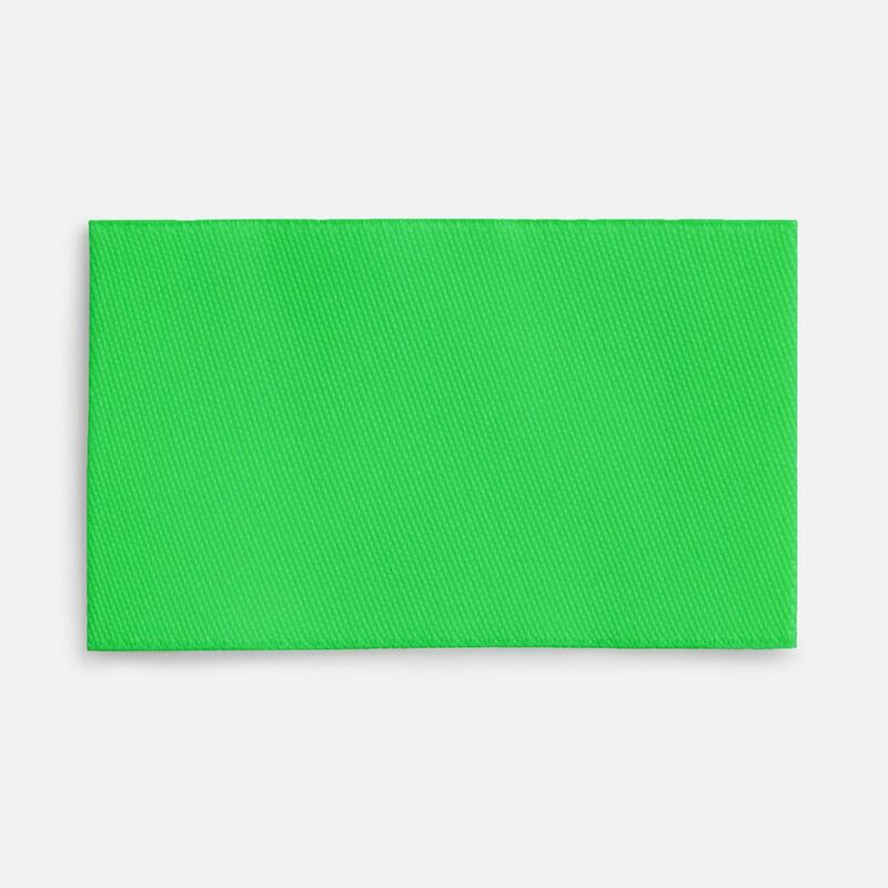 Лейбл тканевый Epsilon, M, зеленый неон арт.17867.94