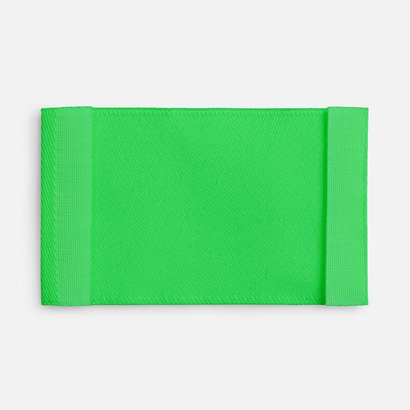 Лейбл тканевый Epsilon, M, зеленый неон арт.17867.94