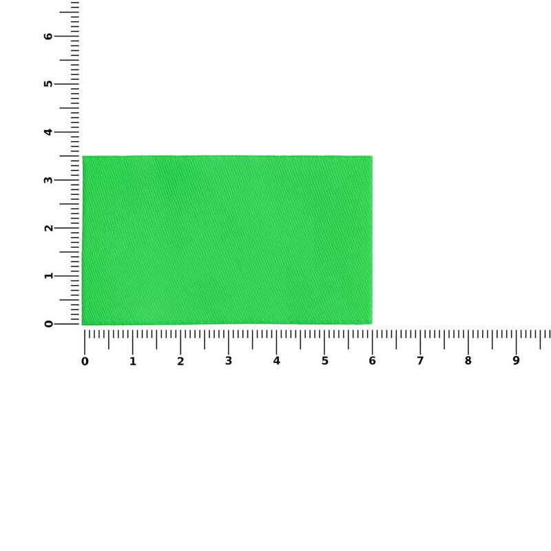 Лейбл тканевый Epsilon, M, зеленый неон арт.17867.94