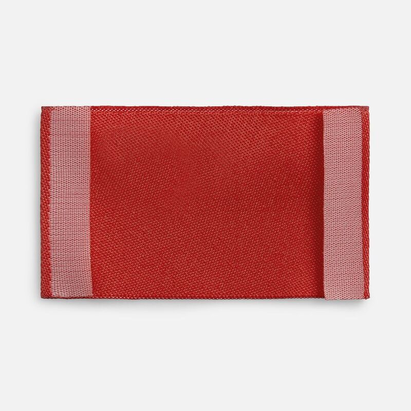 Лейбл тканевый Epsilon, M, красный арт.17867.50