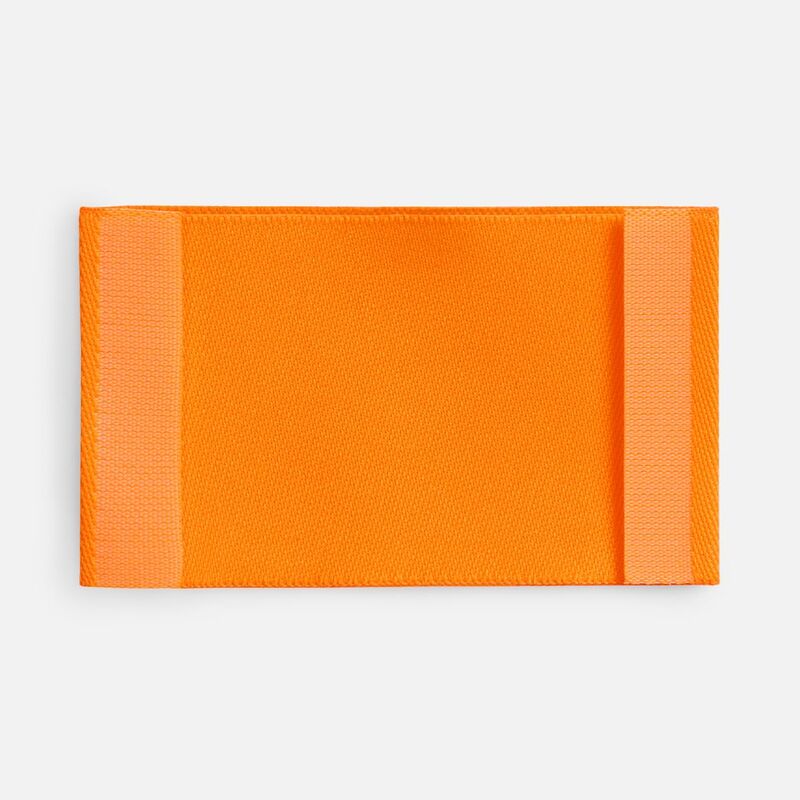 Лейбл тканевый Epsilon, M, оранжевый неон арт.17867.22