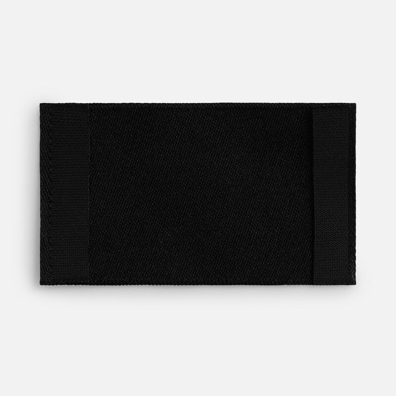 Лейбл тканевый Epsilon, M, черный арт.17867.30