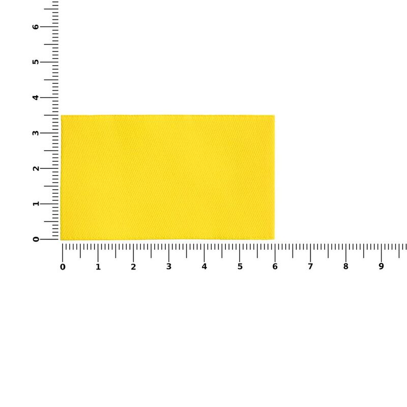 Лейбл тканевый Epsilon, M, желтый арт.17867.80