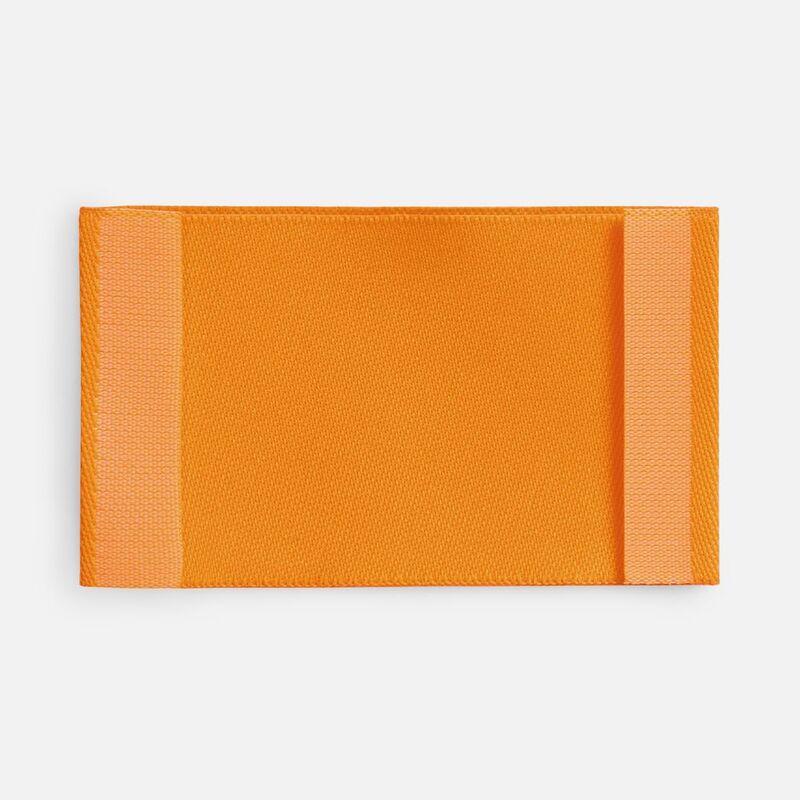 Лейбл тканевый Epsilon, M, оранжевый арт.17867.20