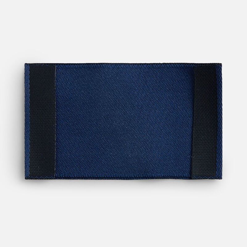 Лейбл тканевый Epsilon, M, темно-синий арт.17867.43