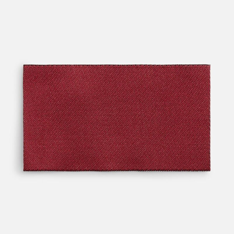 Лейбл тканевый Epsilon, M, бордовый арт.17867.55