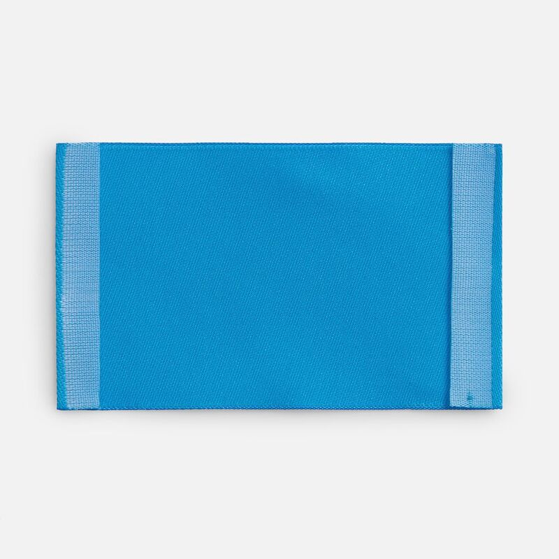 Лейбл тканевый Epsilon, M, голубой арт.17867.14