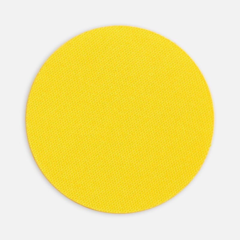Наклейка тканевая Lunga Round, M, желтая арт.17901.80