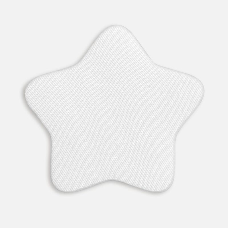 Наклейка тканевая Lunga Bial, M, белая арт.17866.60