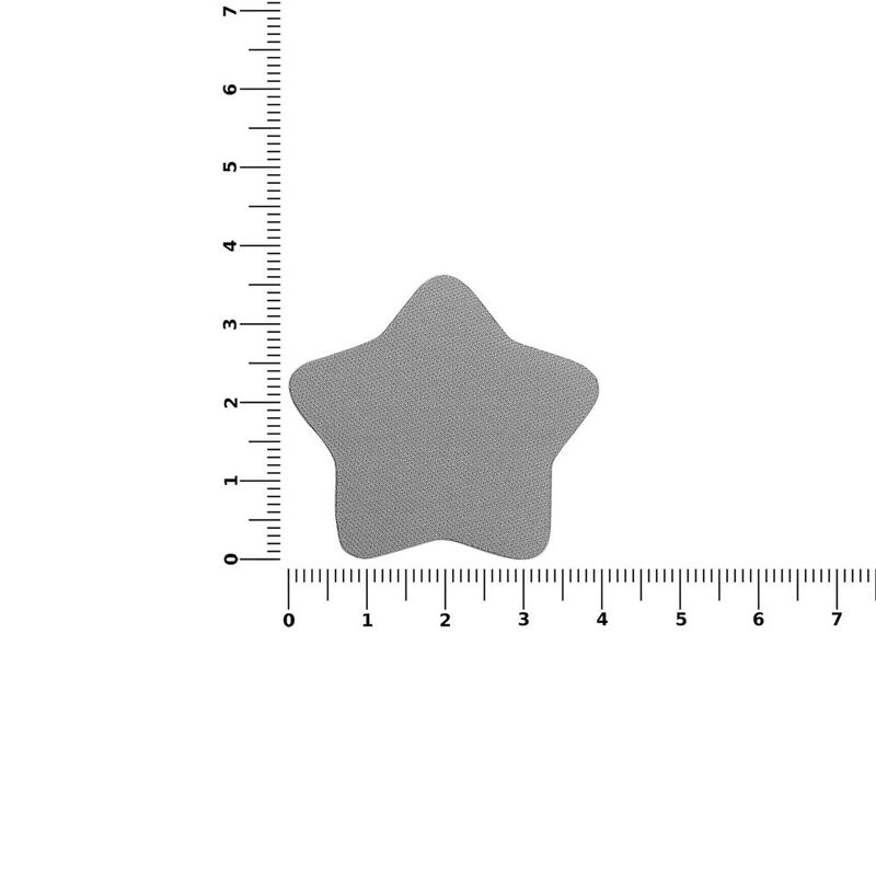 Наклейка тканевая Lunga Bial, M, серая арт.17866.10