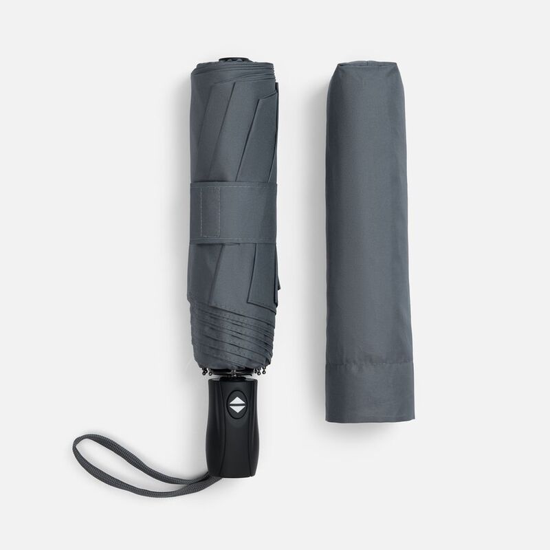 Зонт складной Brellix, серый арт.18779.11