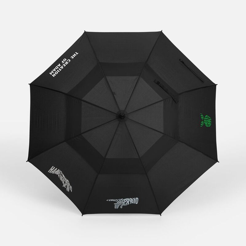 Зонт-трость Dome Double, черный арт.18782.30