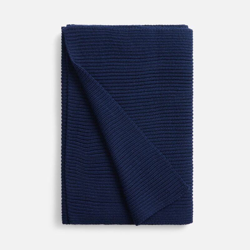 Шарф Nobilis Mono, темно-синий арт.19908.41