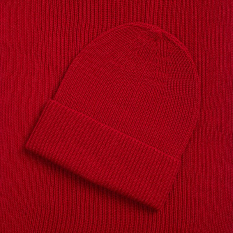 Шапка Nobilis Mono, красная арт.19909.50