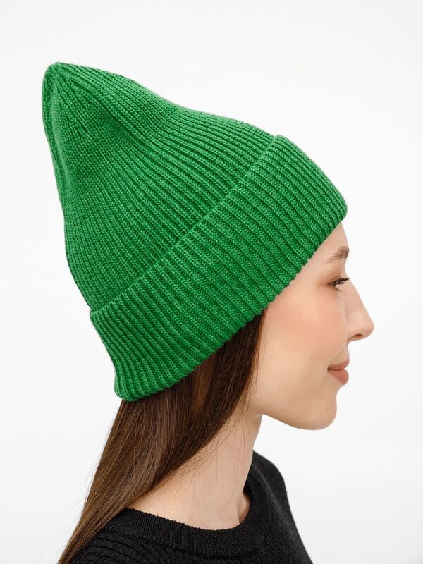 Шапка Nobilis Mono, ярко-зеленая арт.19909.93