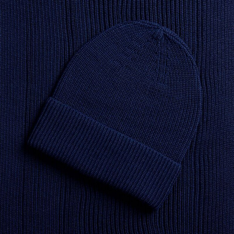 Шапка Nobilis Mono, темно-синяя арт.19909.41