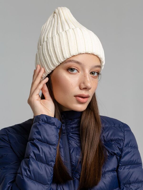 Шапка Norfold, белая (молочная) арт.20552.61