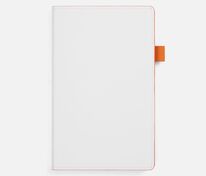 Ежедневник White Shall, недатированный, бело-оранжевый арт.15751.26