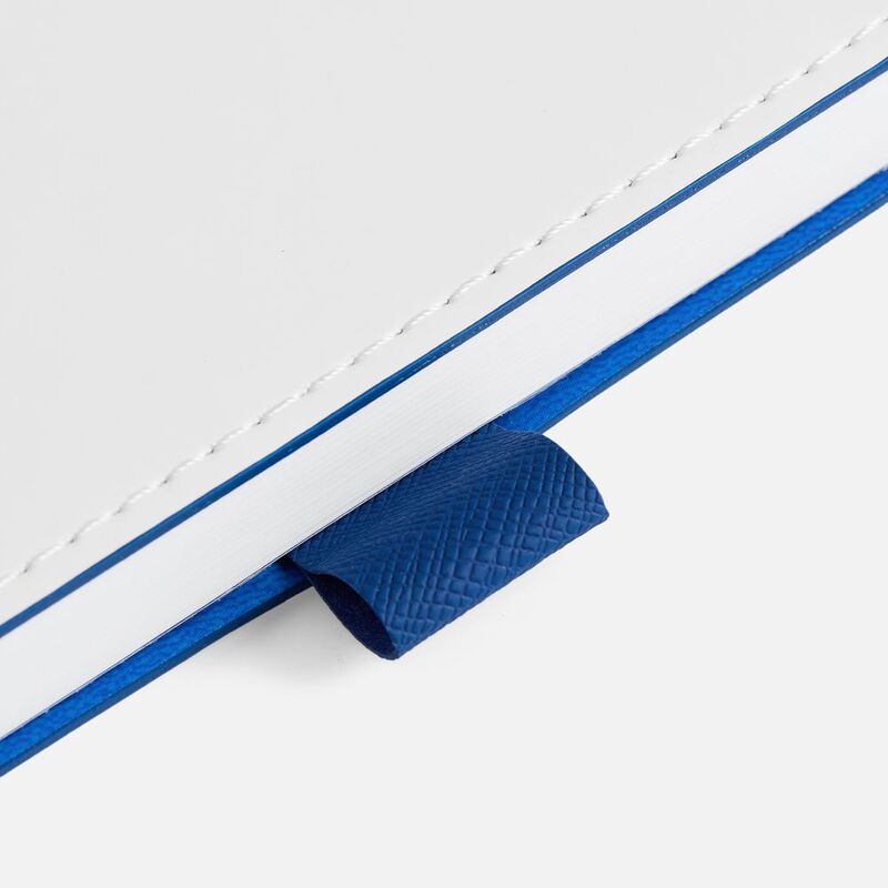 Ежедневник White Shall, недатированный, бело-синий арт.15751.46