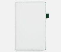 Ежедневник White Shall, недатированный, бело-зеленый арт.15751.96