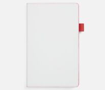 Ежедневник White Shall, недатированный, бело-красный арт.15751.56