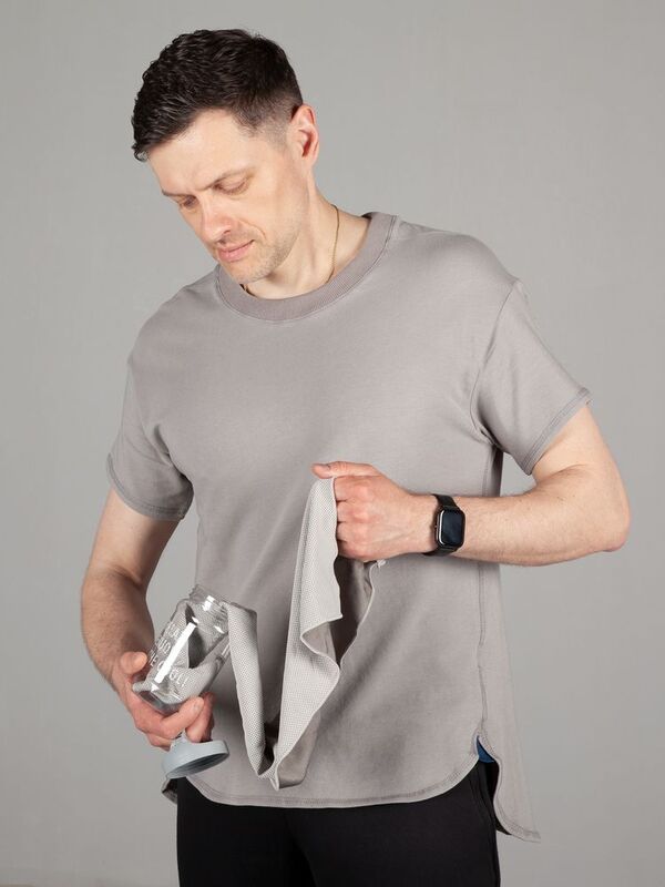 Охлаждающее полотенце Weddell ver.2, серое арт.25965.12